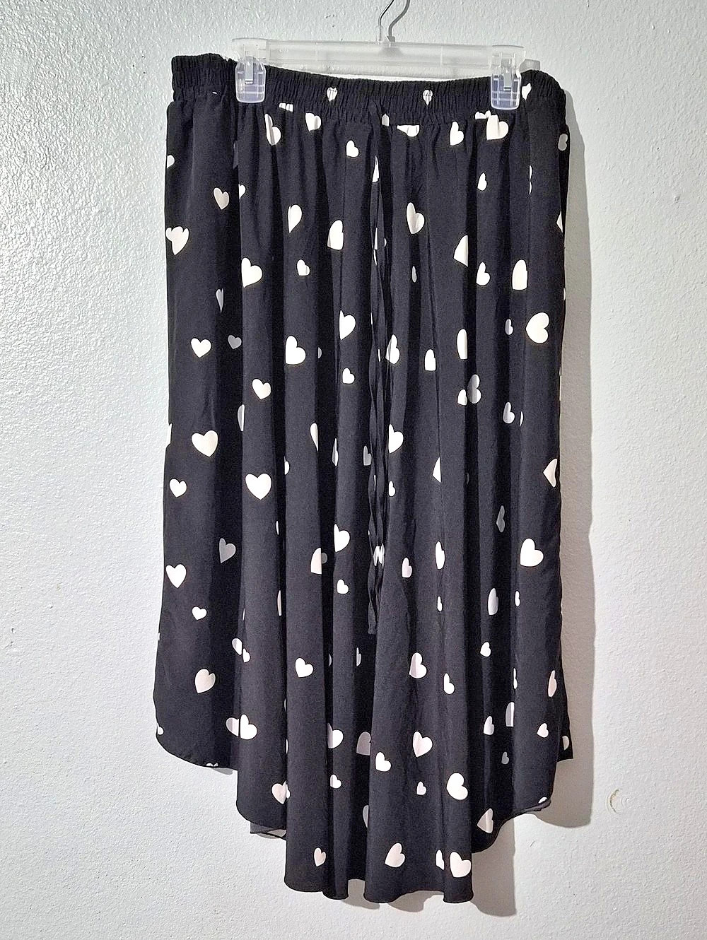 SHEIN Heart Print Maxi Skirt Size 4XL Good Condition